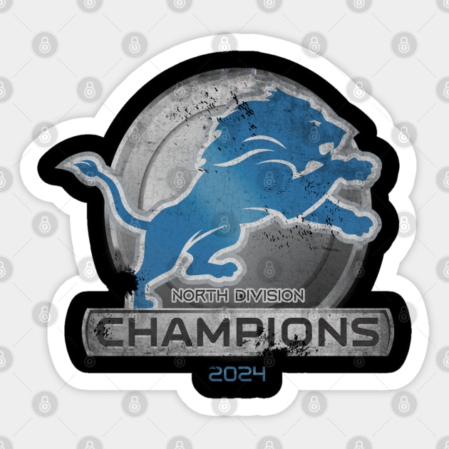 Nfc North Division Champions 2024 Sticker by himmih chromatic art